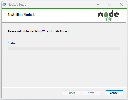 Install nodejs and npm